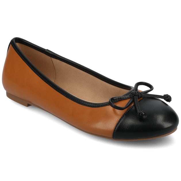 Journee Collection Kaiah Ballet Flats Black US 7 2