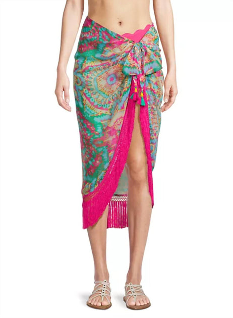 Ramy Brook Anne Pareo Sarong Multi Medium 2