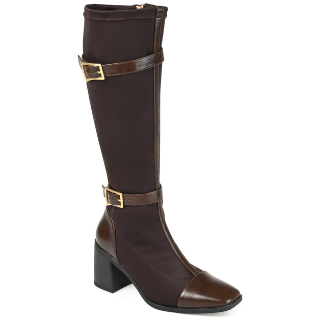 Journee Collection Gaibree Boot Brown US 8.5 2