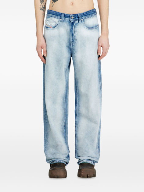 Diesel Wide-Leg Denim Jeans Blue 31 4