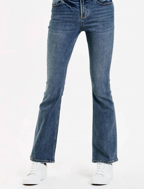 Dear John Denim Jax Mid Rise Bootcut Jeans - Silverdale blue 25" Taillenumfang 2
