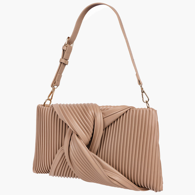 Jason Wu Pleated Knot Clutch Black One Size 4