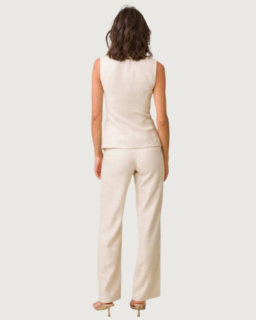 line and dot Jaymes Hosenbeinweite Beige Small 4