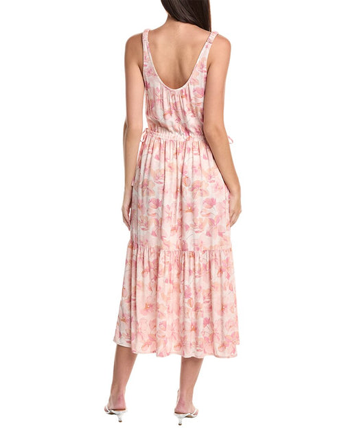 Splendid Sutton Floral Maxi Dress Pink XSmall 3