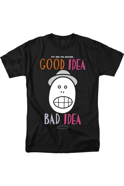 Gildan Animaniacs Good Idea Bad Idea T-Shirt Black Medium 2