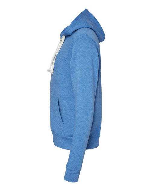 J. America Triblend Full-Zip Hooded Sweatshirt Multi XLarge 8