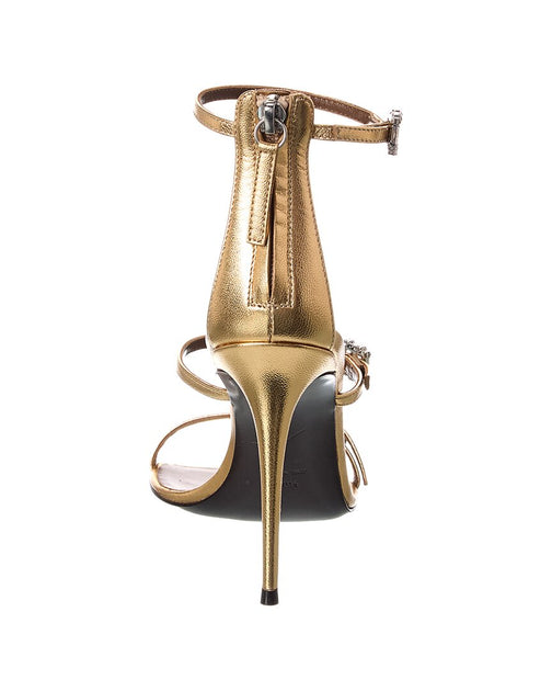 Giuseppe Zanotti Clandestino 105 Sandal Gold EU 37 4