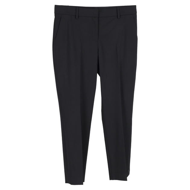Theory Straight-Leg Trousers Black US 6 2