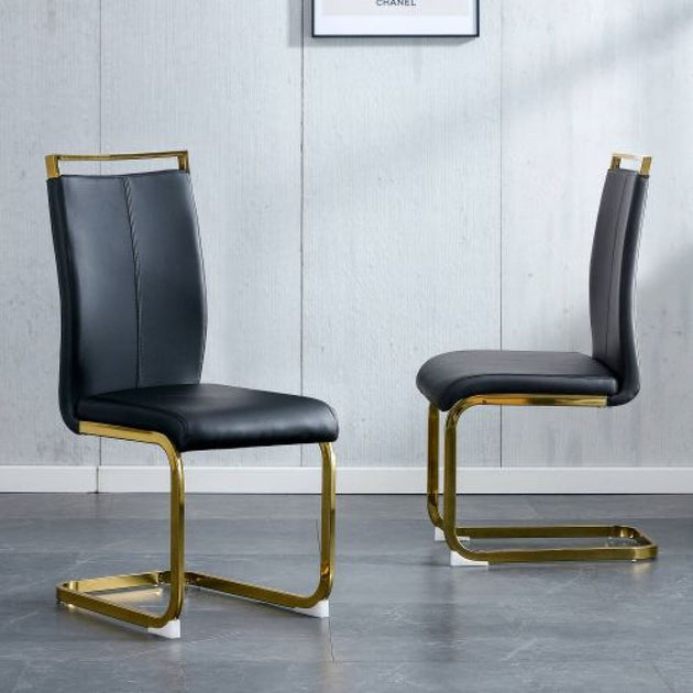 Streamdale Modern Dining Chair Black 4