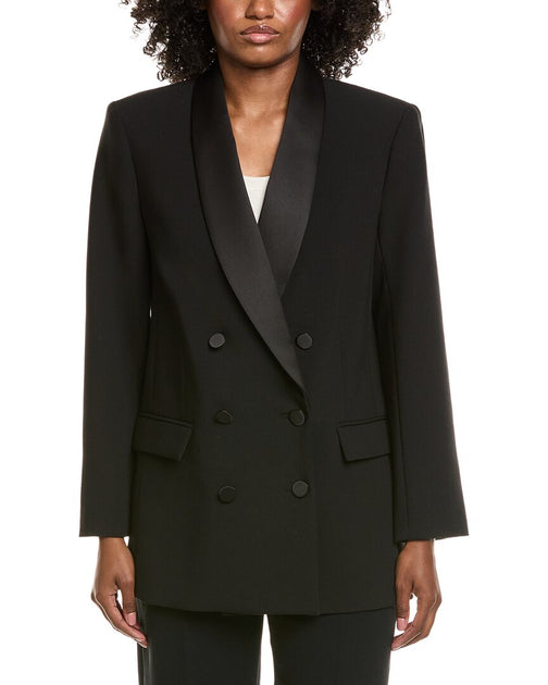 L'AGENCE Jayda Blazer Black US 8 2