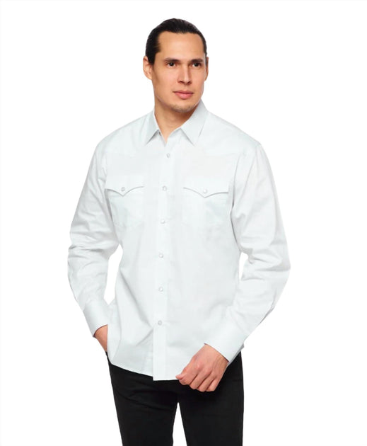 Rodeo Clothing Twill Shirt White Medium 3