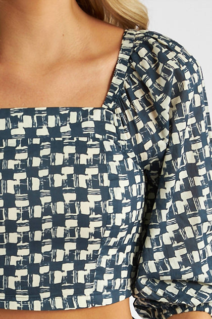 Cleobella Agatha Top Blue XS 4