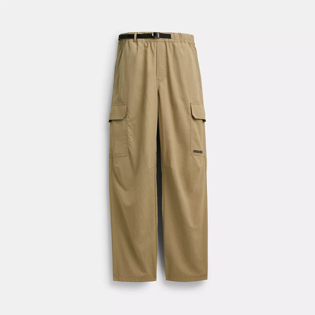 Coach Outlet Nylon Cargohose Schwarz Medium 2