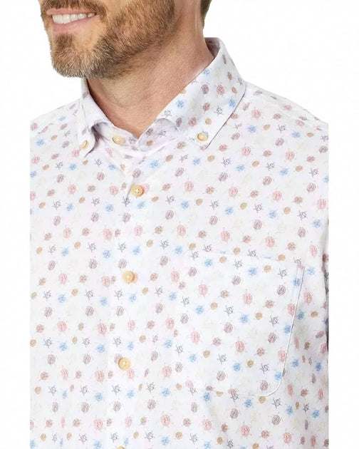 JOHNNIE-O Crush Shirt White XXL 4