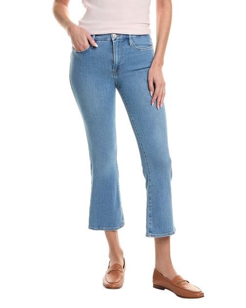 FRAME Denim The Reboot Loner Crop Jean Blue 29 2