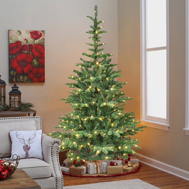 Streamdale 6ft Pre-Lit Christmas Tree Green 2