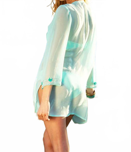 Malibutique Flamingo Cover Up Green Medium 3