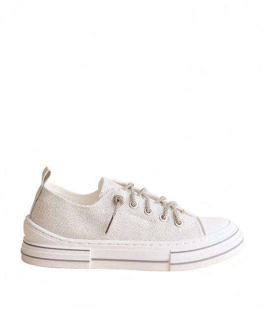 Very G Aman Sparkle Sneaker White US 8 2