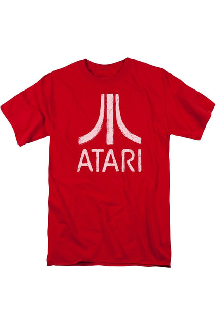 Gildan Atari Rough Logo T-Shirt Red XXX-Large 2