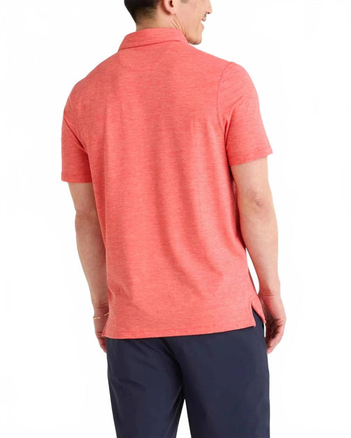SAXX Droptemp All Day Cooling Polo Pink Medium 3