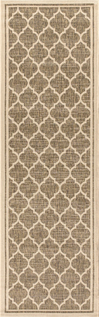 Jonathan Y Rosalia Cottage Medallion Area Rug Brown 4