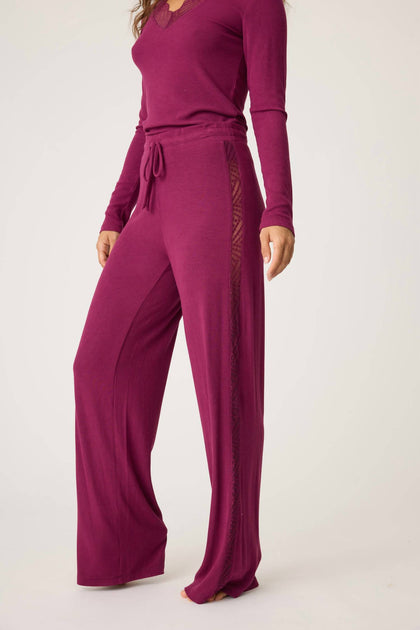 PJ Salvage Sweet Dreams Pant Pink M 3