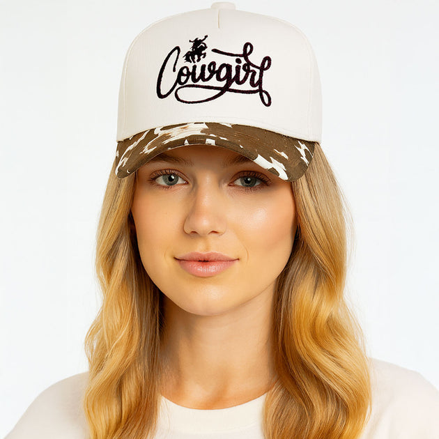 FASHNZFAB Cowgirl Baseball Cap Gold 2