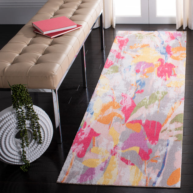 Safavieh Florist Area Rug Pink/Grey 3