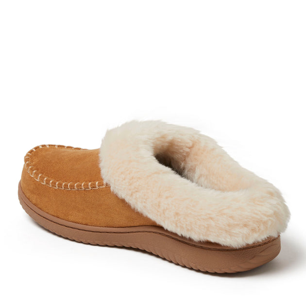 Dearfoams Atley Clog House Shoe Brown 7 4