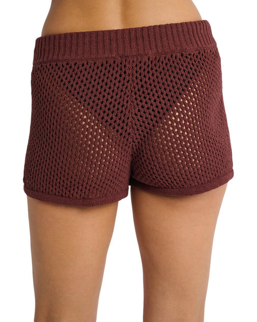 Onia Crochet Knit Micro Short Brown XSmall 3