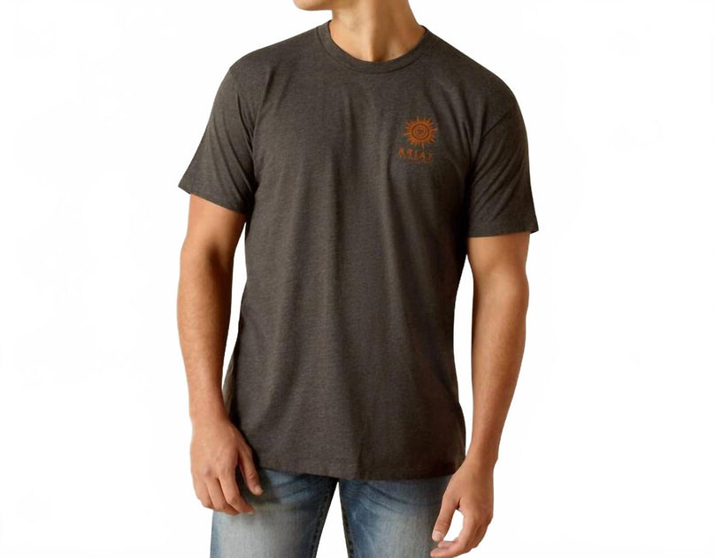 Ariat Sol Arch T-Shirt Charcoal Heather X-Large 2