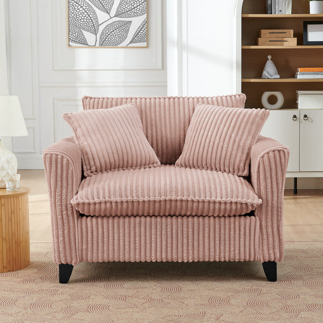Streamdale Lazy Sofa Chair Pink 3