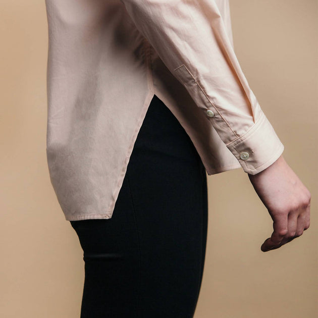 Thirteen Seven Trapezoid Shirt Beige Large 4