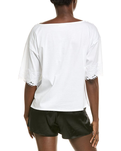 Natori Bliss Harmony T-Shirt Weiß XS 3