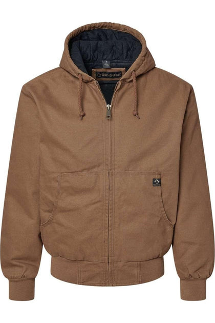 DRI DUCK Cheyenne Hooded Jacket Brown Small 2