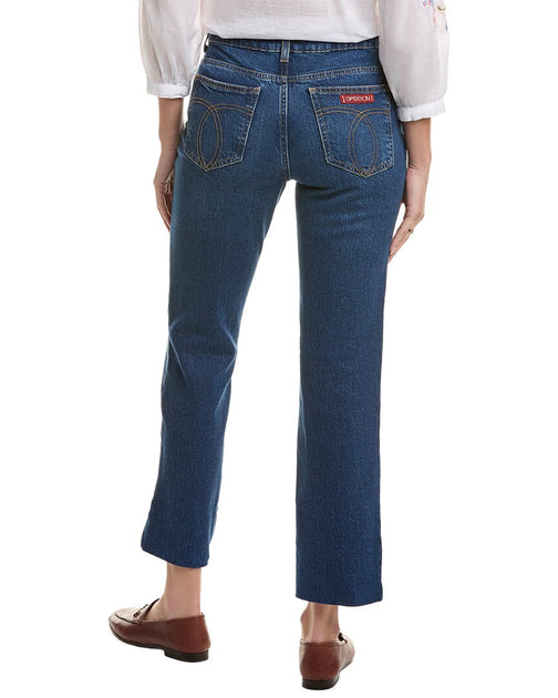 Johnny Was Sancere Straight Leg Jean Blue 31 3