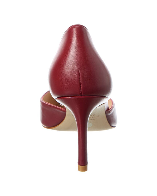 Stuart Weitzman Mara 75 Dorsay Pump Red US 6.5 4