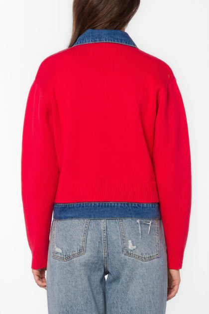 Velvet Heart Francis Jacket Red Small 3