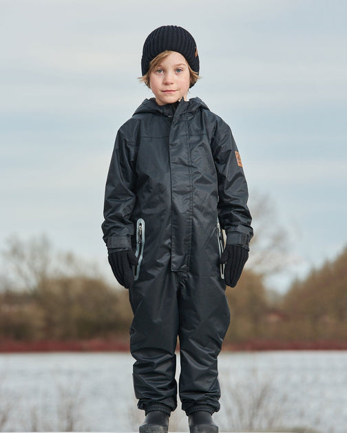 Deux par Deux Mid-Season One-Piece Outerwear Black US 3T 3