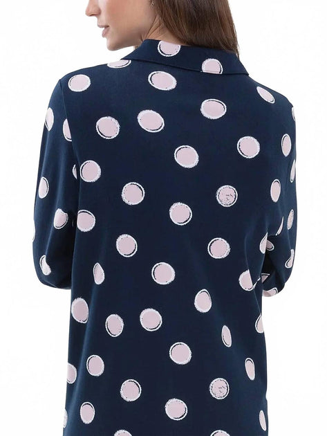 Mey Sabina Sleepshirt Blue Medium 3