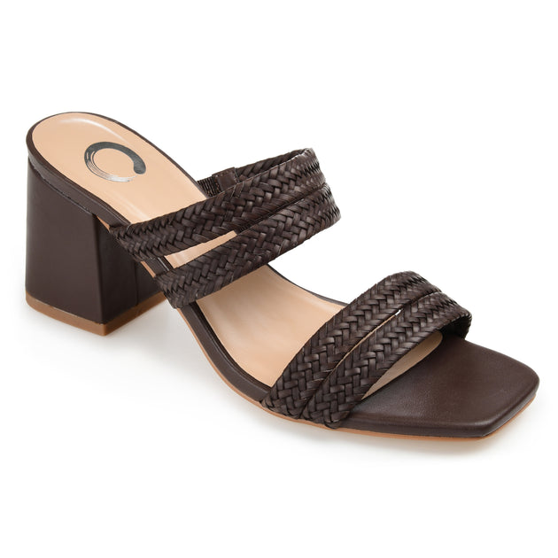 Journee Collection Natia Pump Brown US 6.5 2