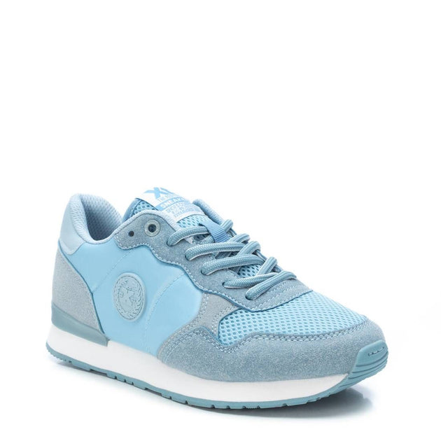 XTI Women's Lace-Up Sneakers Blue US 5 3