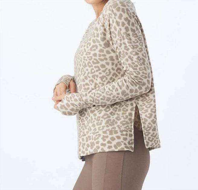 Glyder Lounge Long Sleeve Beige Small 3