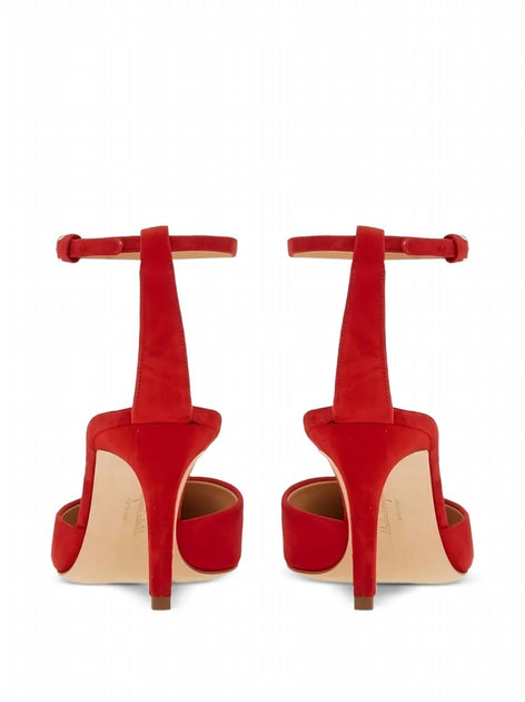 Salvatore Ferragamo Iman Pumps Red US 9 4