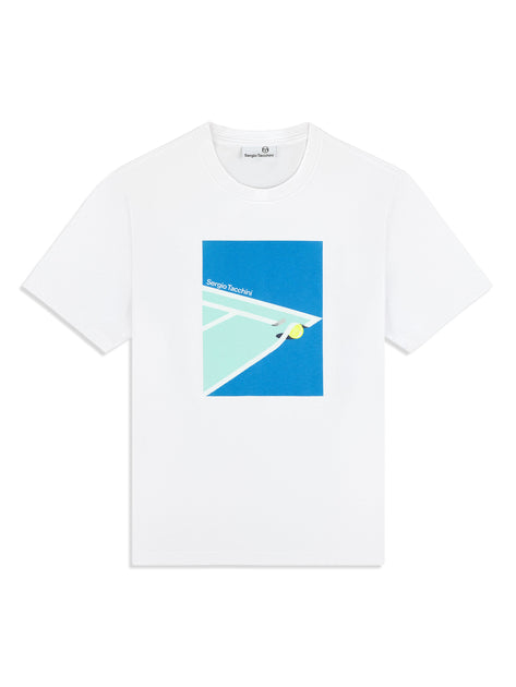 Sergio Tacchini Dante T-Shirt White Medium 2