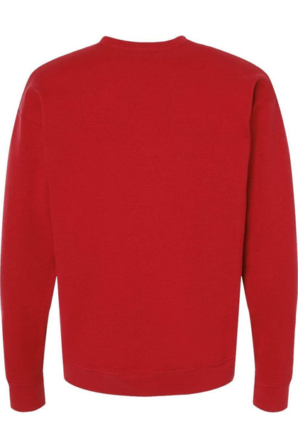 Tultex Unisex Fleece Crewneck Sweatshirt Red Small 3