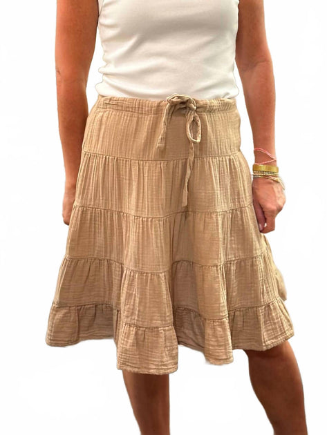 Dylan Sophie Skirt Brown Large 2