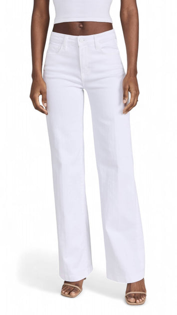 L'Agence Clayton Wide Leg Jeans White 31 2