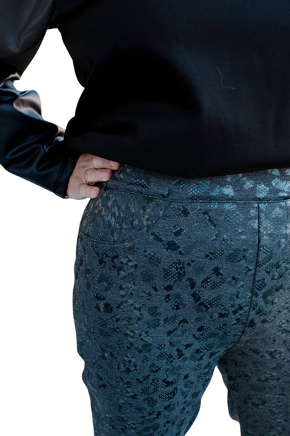 Isle Narrative Pants Blue XS 4