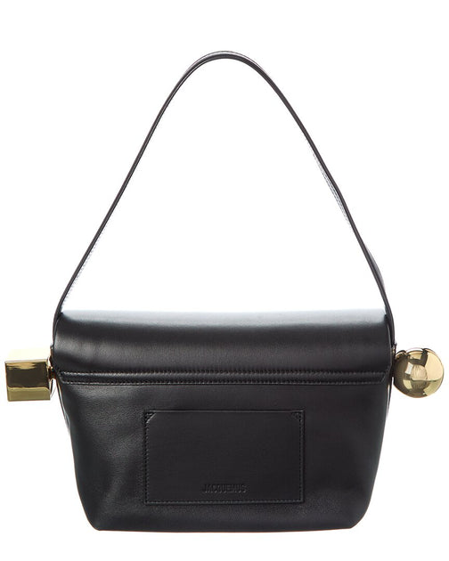 Jacquemus The Rond Carre Shoulder Bag Black Medium 3